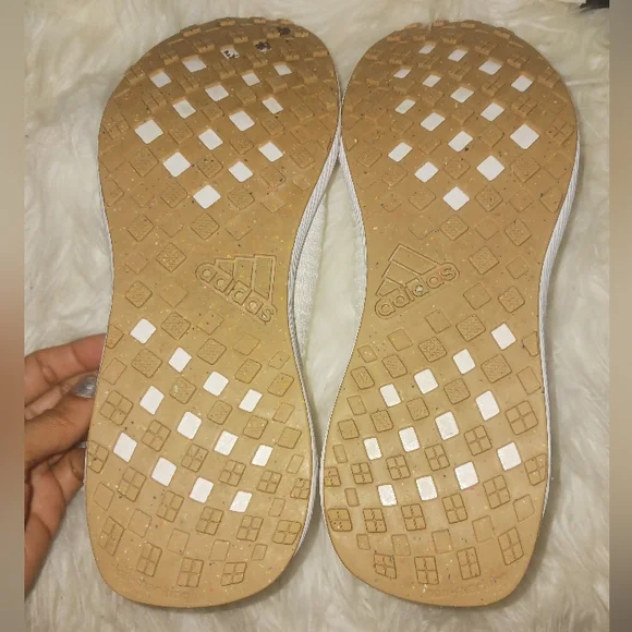 Adidas Girl white breathable sneakers - Picture 9 of 12